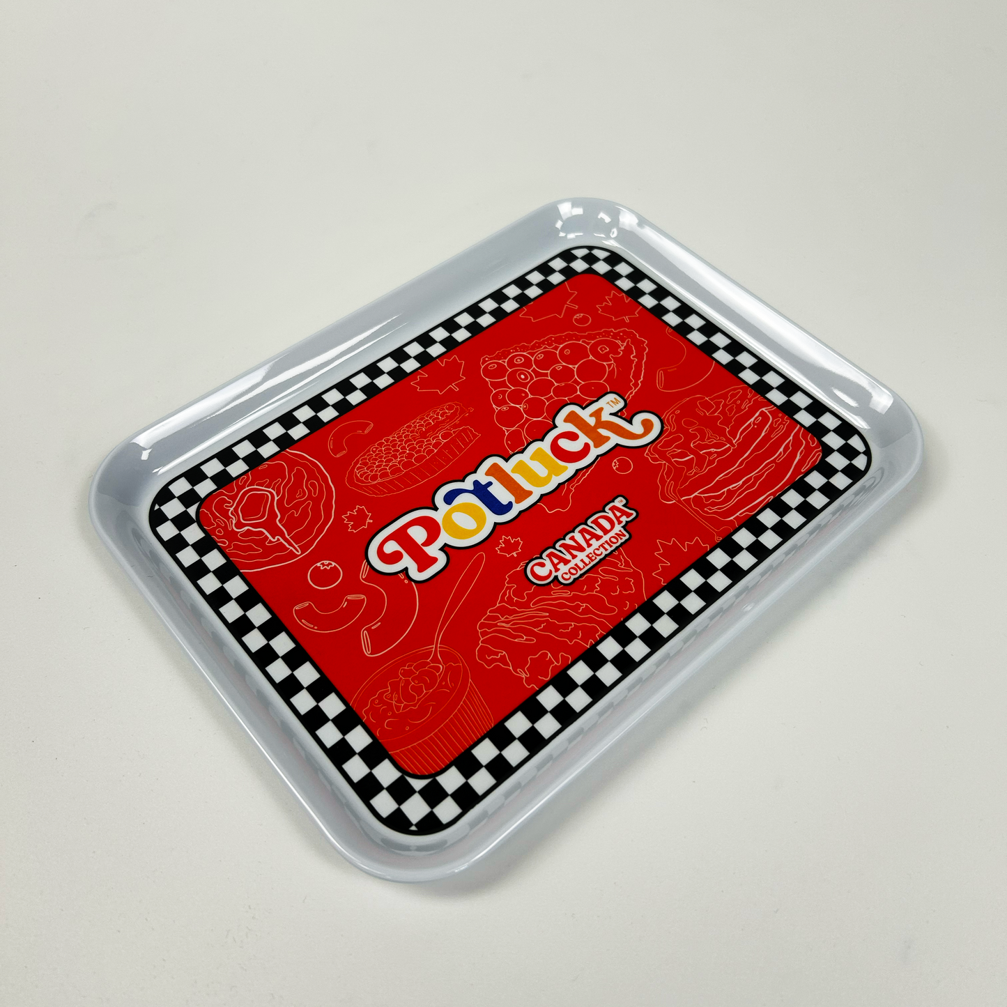 Potluck | Canada Collection Rolling Tray