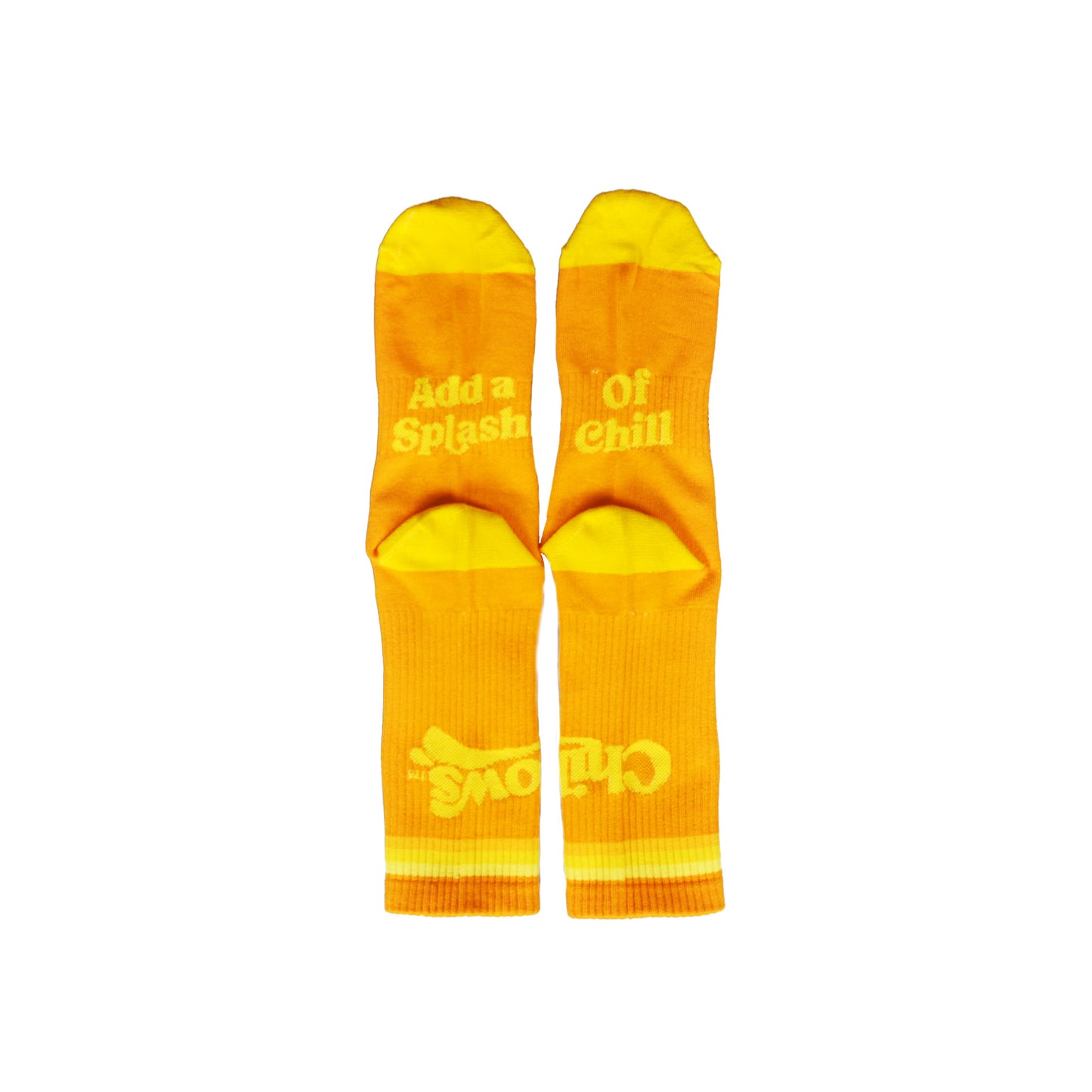 Chillows Tangy Citrus Tube Socks
