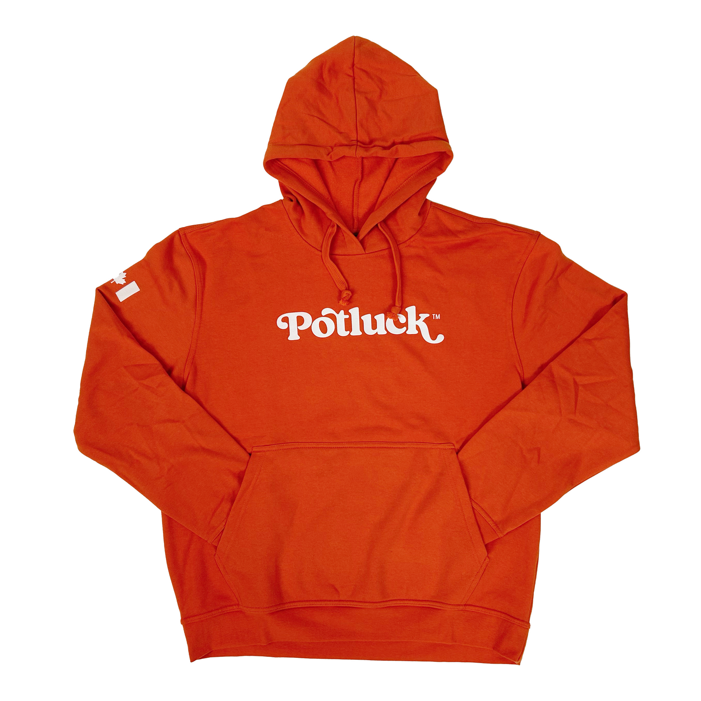 Potluck Hoodie | Orange Layer Cake