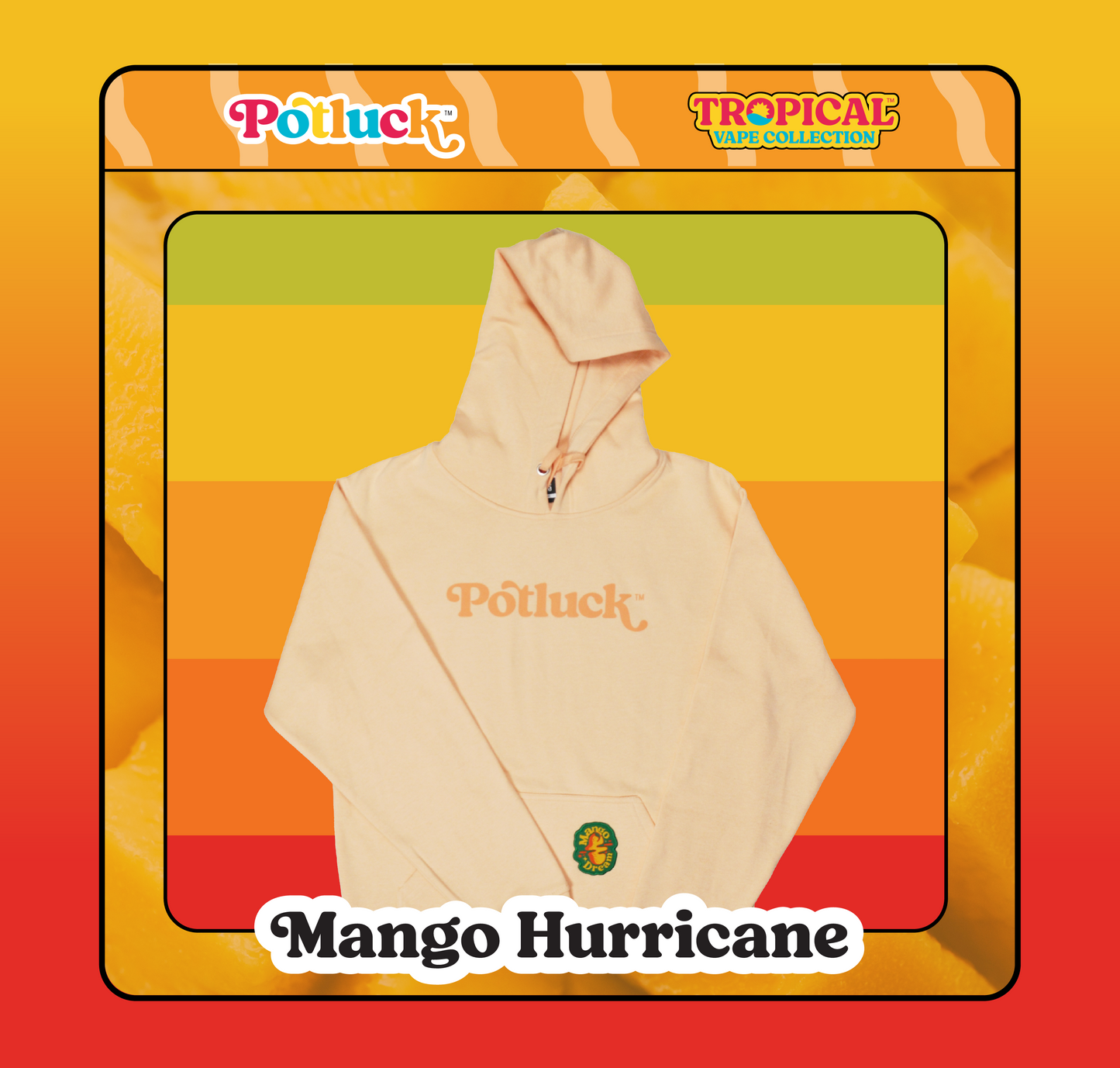 Potluck Hoodie | Mango Dream