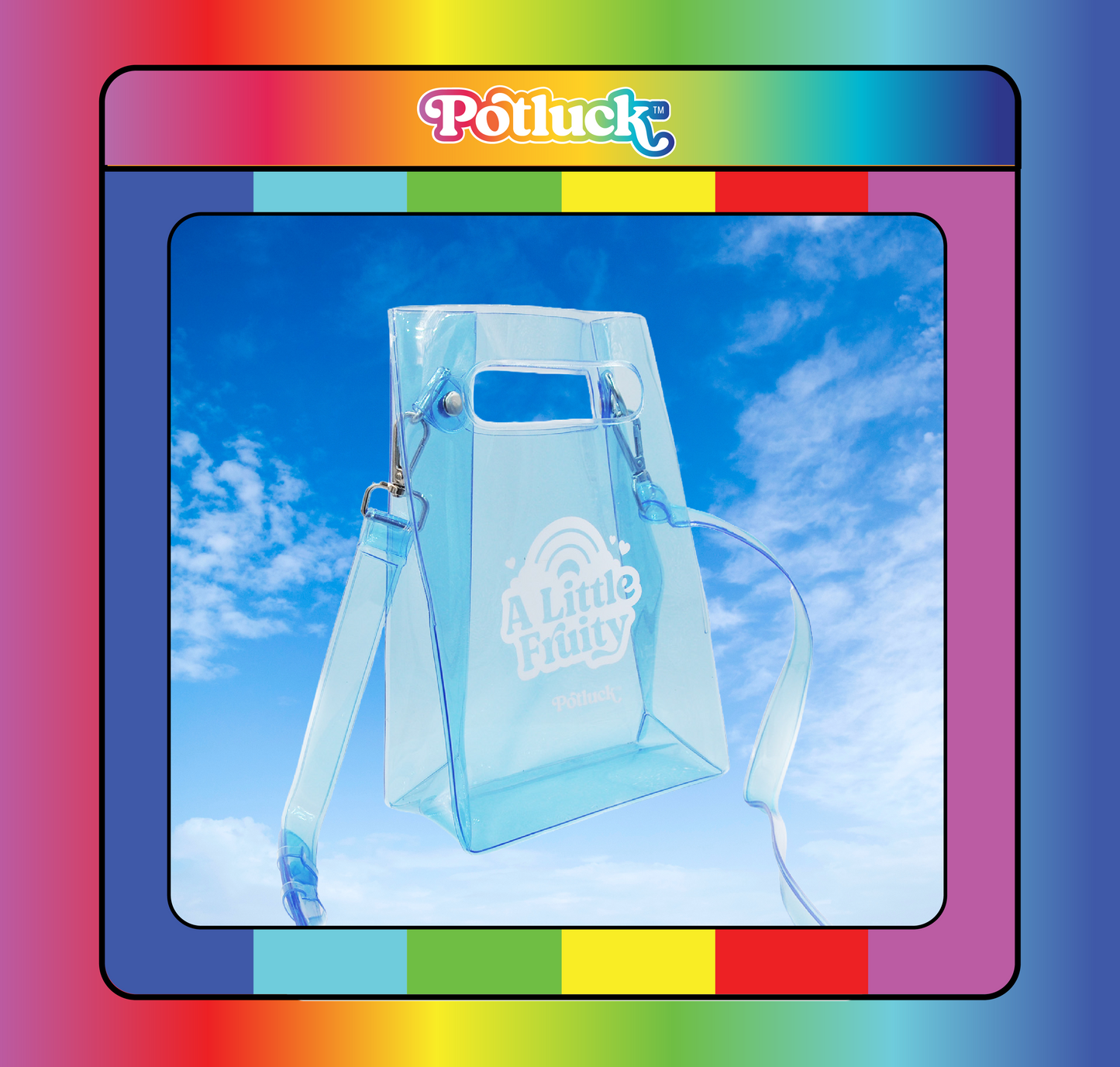 Potluck Pride Bag (Blue)