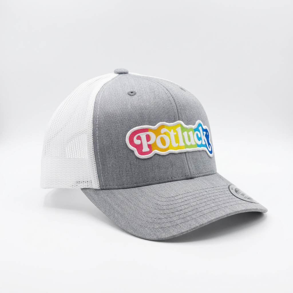 Potluck Trucker Hat (Grey)
