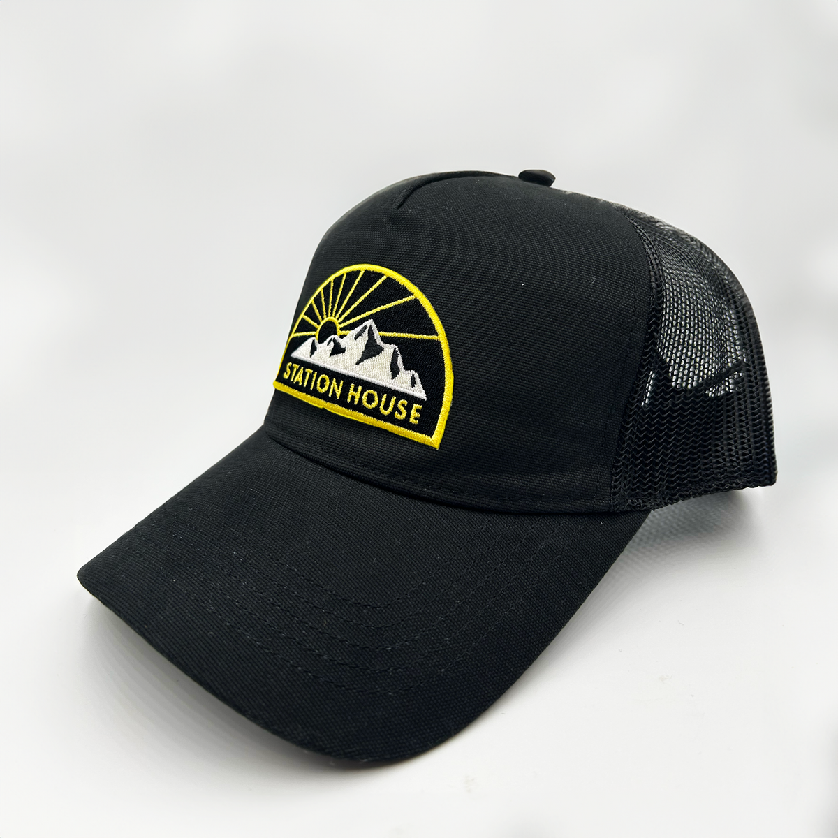 Station House | Mountain Logo Trucker Hat