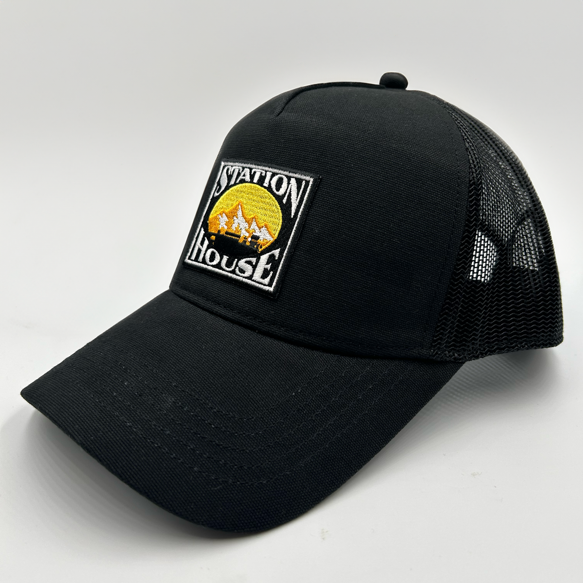 Station House | Square Logo Trucker Hat
