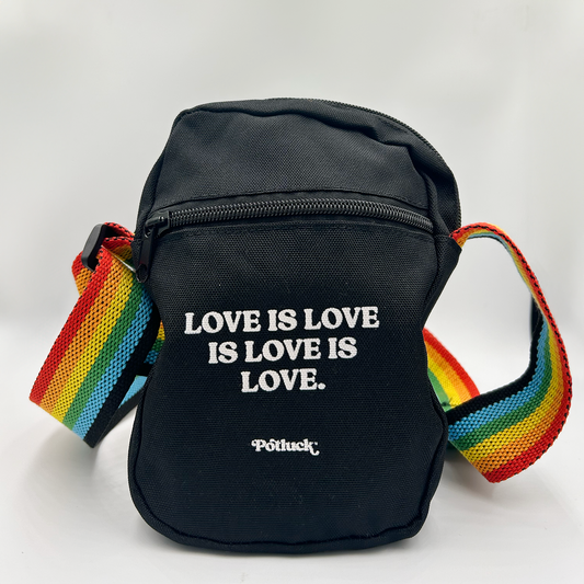 Potluck Love is Love Shoulder Bag