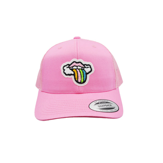 Chillows Cloud Trucker Hat (Pink)