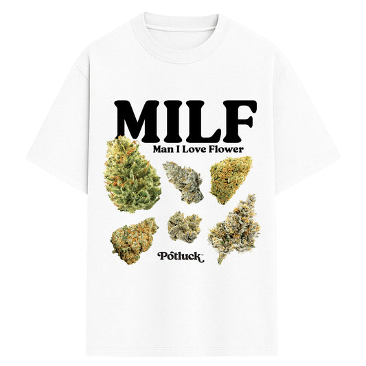 Limited Edition Potluck Tee | Man, I Love Flower