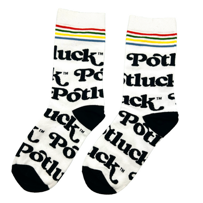 Potluck | Fruit Collection Logo Socks