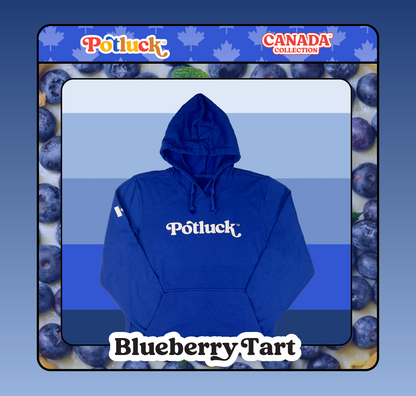Potluck Hoodie | Blueberry Tart