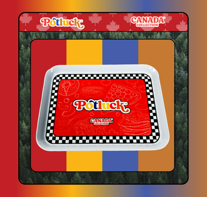 Potluck | Canada Collection Rolling Tray