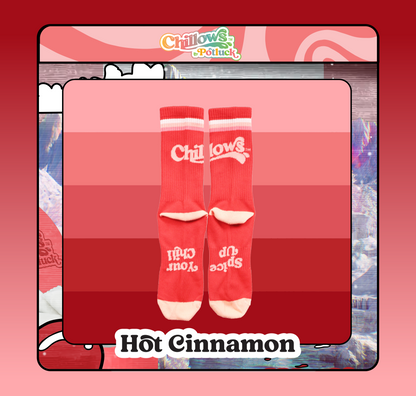 Chillows Hot Cinnamon Tube Socks