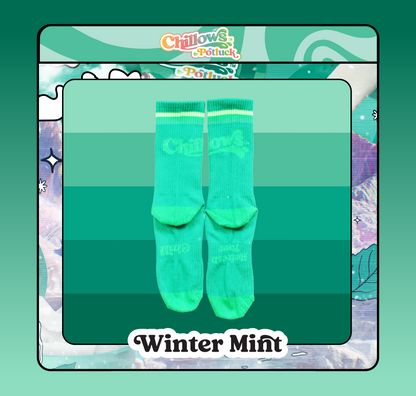 Chillows Winter Mint Tube Socks