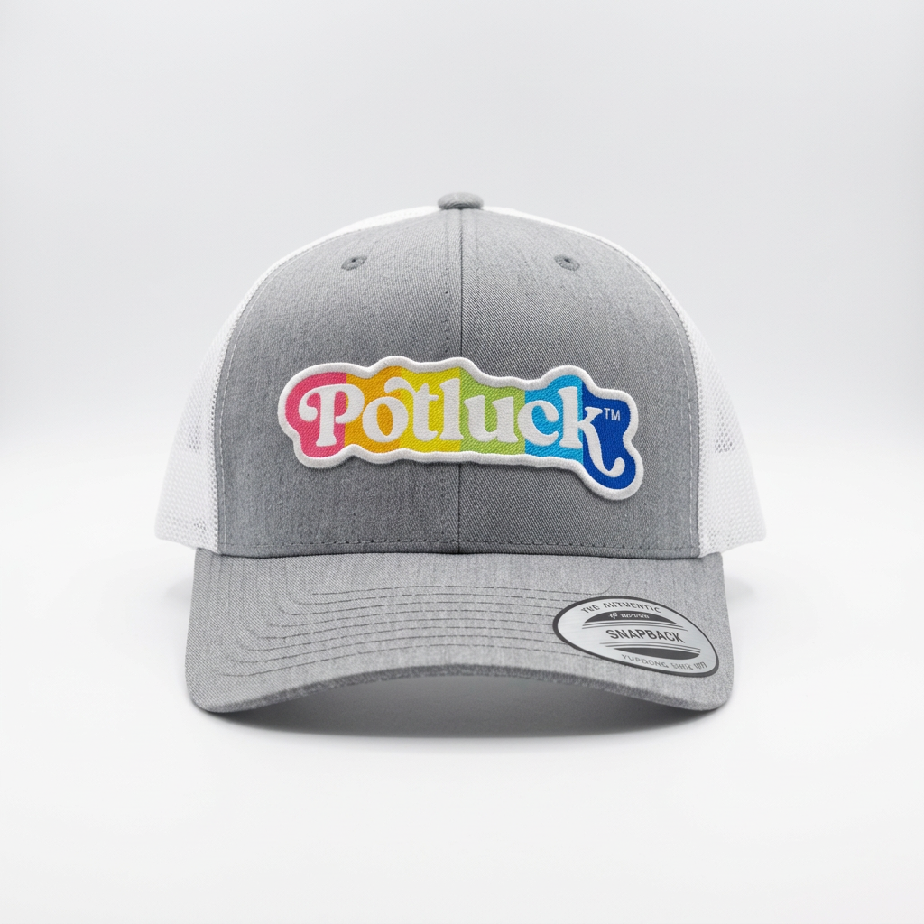 Potluck Trucker Hat (Grey)