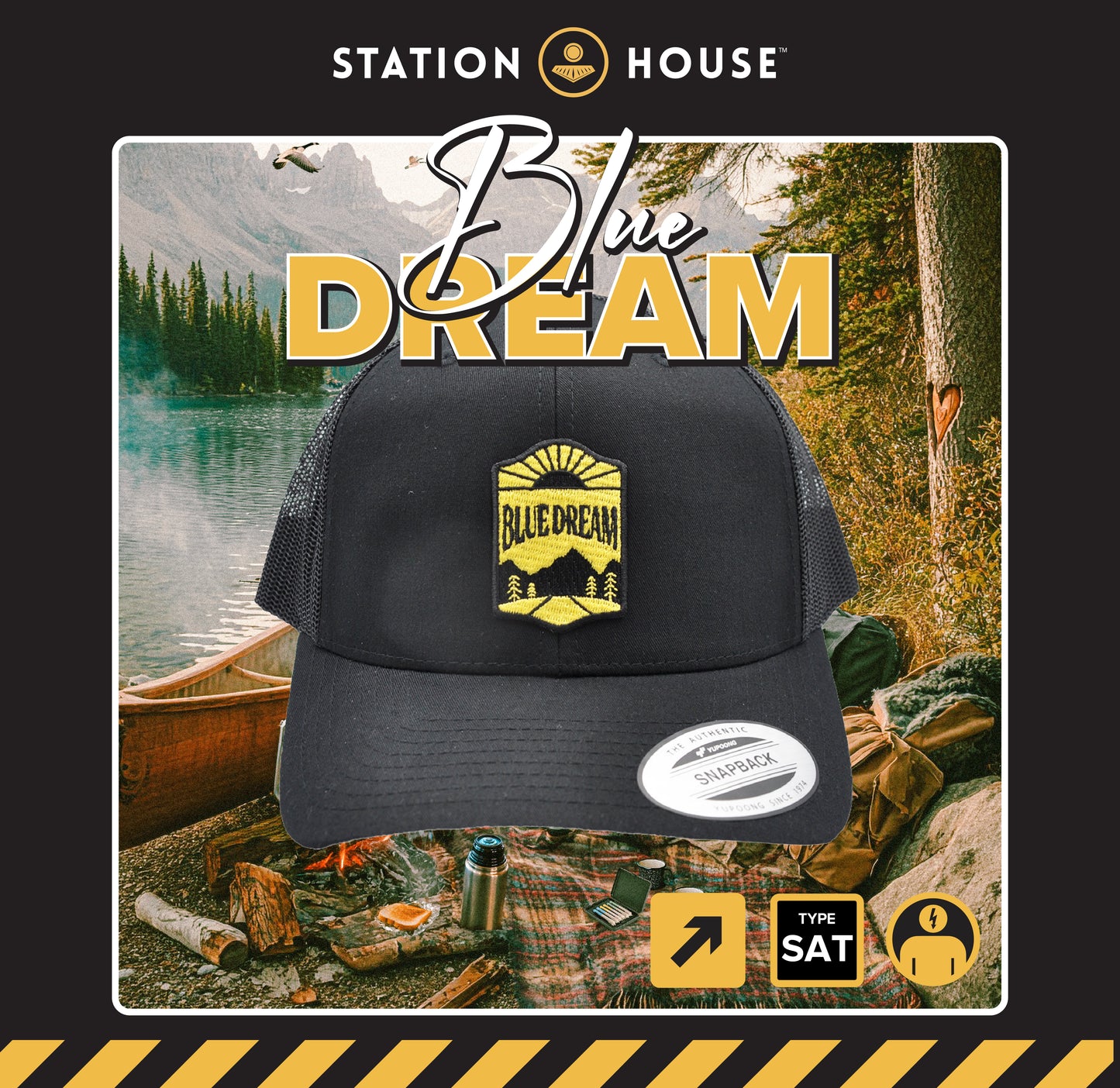 Station House Blue Dream Trucker Hat