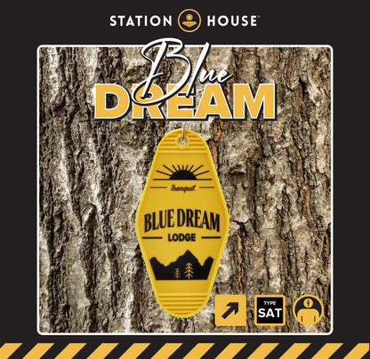 Station House Blue Dream Keychain