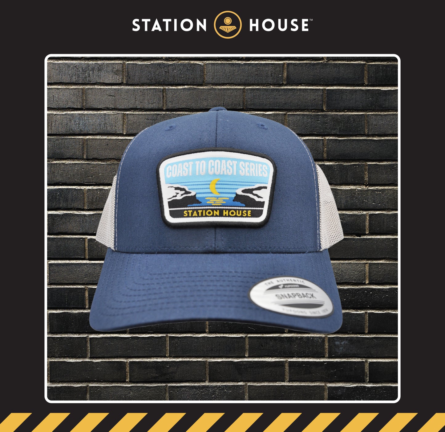 Station House Coast to Coast Series Trucker Hat
