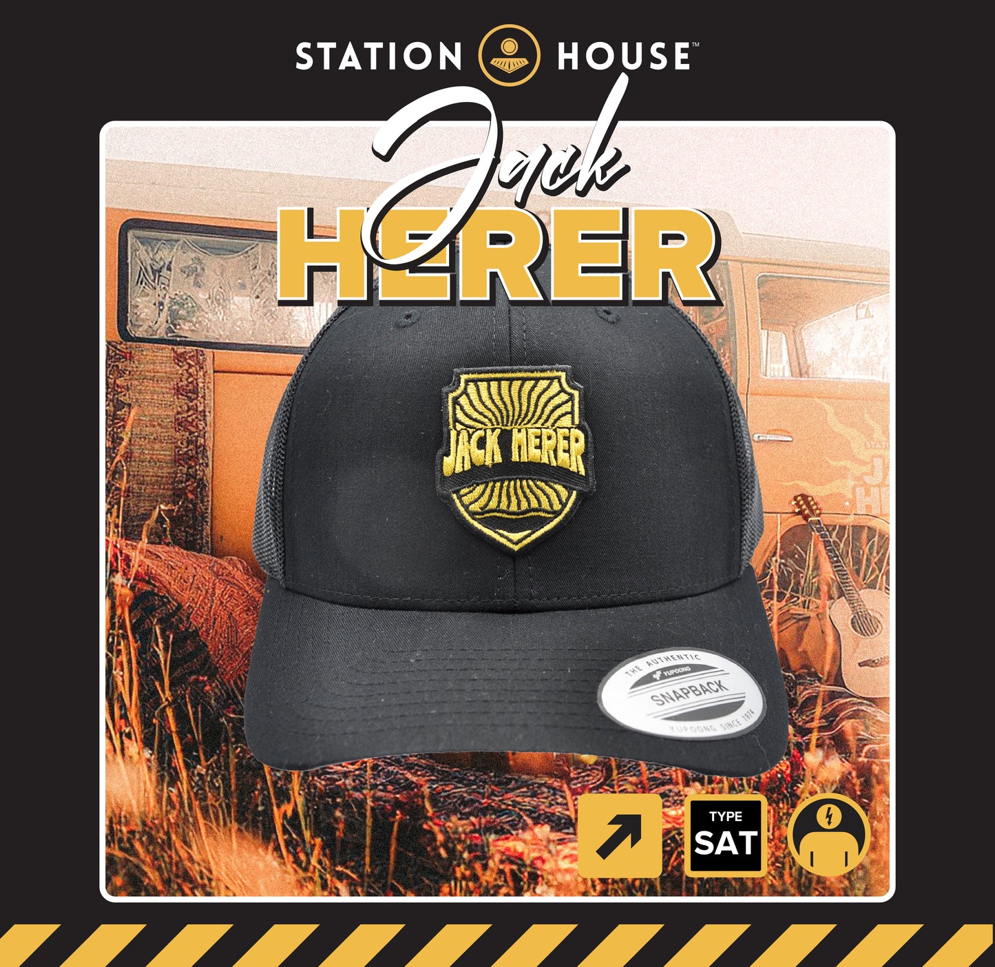 Station House Jack Herer Trucker Hat