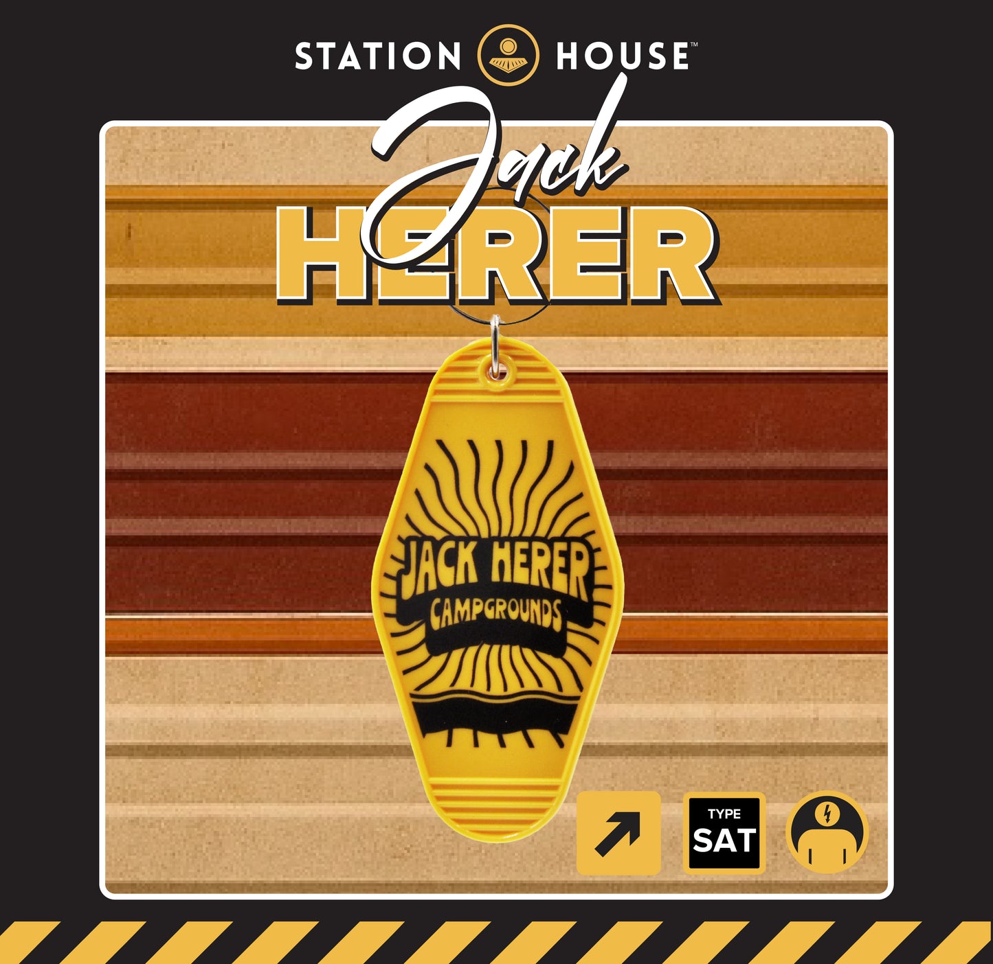 Station House Jack Herer Keychain