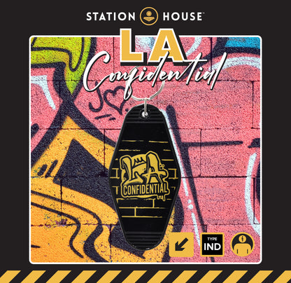 Station House LA Confidential Keychain