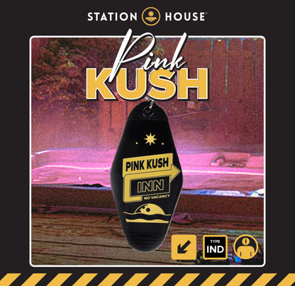 Station House Pink Kush Keychain