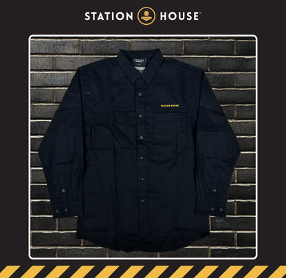 Station House Button-Up | Work Wear Long Sleeve