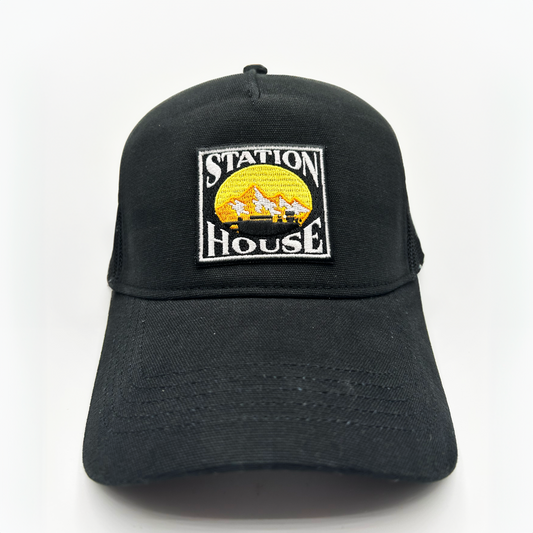 Station House | Square Logo Trucker Hat